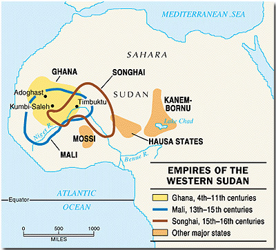 songhai empire trade routes